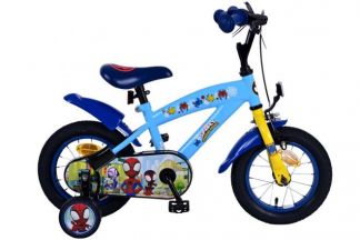 Spidey Jongensfiets 12 inch - Blauw