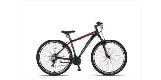 Umit 4 Motion 29 inch MTB V-Brakes Zwart-Rood *** ACTIE ***