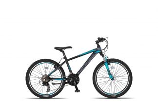 Umit Mirage 24 inch MTB Black -Turquoise