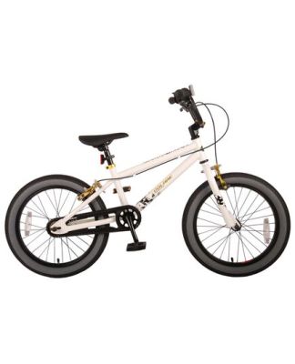 Volare Cool Rider Kinderfiets - Jongens - 18 inch - Wit - twee handr. - Prime Collection OUTLET