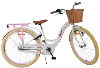 Volare Blossom Kinderfiets - Meisjes - 26 inch - Wit - Nexus 3 versnellingen