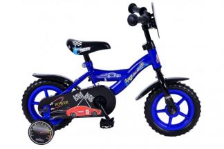 Volare Power Kinderfiets - Jongens - 10 inch - Blauw - Doortrapper