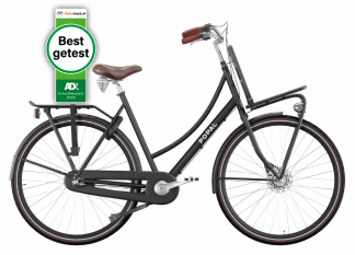 Popal Daily Dutch Prestige Damesfiets 3V - Mat Zwart
