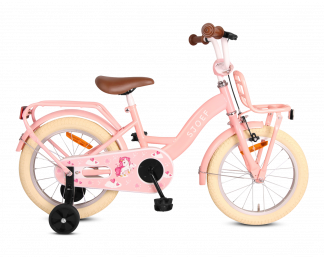 SJOEF Classic Meisjesfiets 16 inch - Roze (tweede kansje)