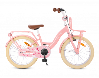 SJOEF Classic Meisjesfiets 18 inch - Roze