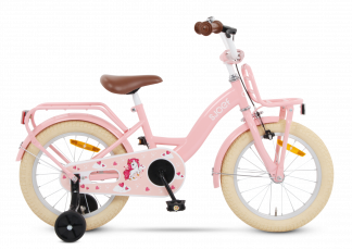 SJOEF Classic Meisjesfiets 16 inch - Roze