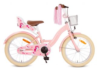 SJOEF Dolly Meisjesfiets 18 inch - Roze