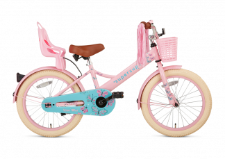 SuperSuper Little Miss Meisjesfiets 18 inch - Roze