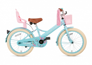 SuperSuper Little Miss Meisjesfiets 18 inch - Turquoise