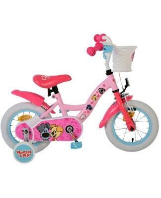 Woezel & Pip Kinderfiets - Meisjes - 12 inch - Roze