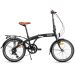 SJOEF Travel Vouwfiets 20 inch | 6 Shimano Versnellingen | Mat Zwart SJOEF Travel Vouwfiets 20 inch | 6 Shimano Versnellingen | Mat Zwart