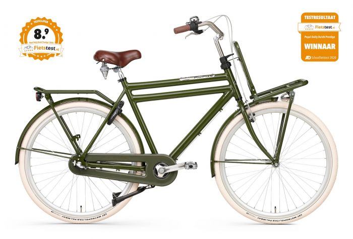 Popal Herenfiets Daily Dutch Prestige N3 RN - Groen