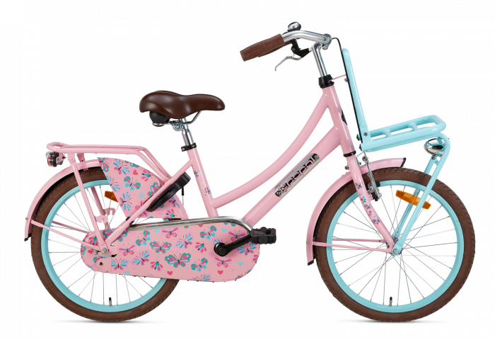 Geurig Agrarisch Hoge blootstelling Popal Daily Dutch Meisjesfiets 20 inch - Mint Roze