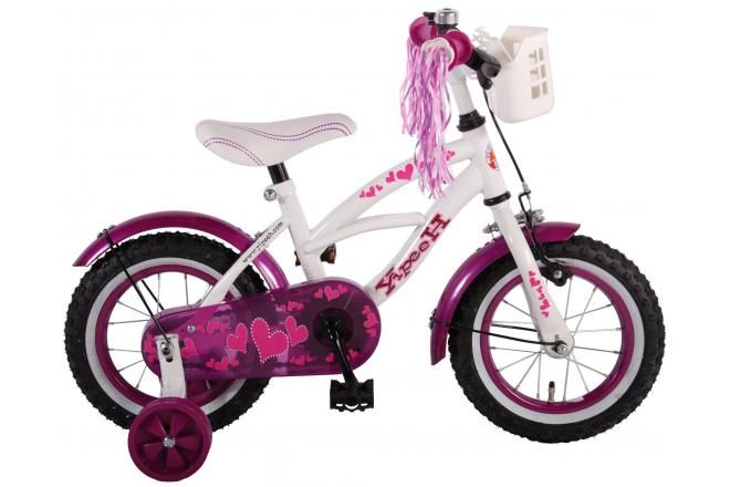 tijdelijk alleen natuurlijk Yipeeh Heart Cruiser 12 inch meisjesfiets