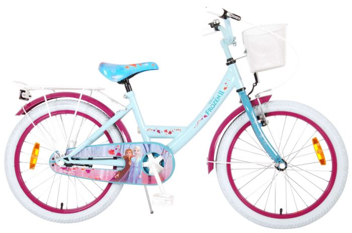 belofte Mus longontsteking Disney Frozen 2 Kinderfiets - Meisjes - 20 inch - Blauw/Paars