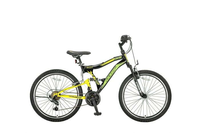 Mountainbike Umit Albatros 24 inch – Geel/Zwart
