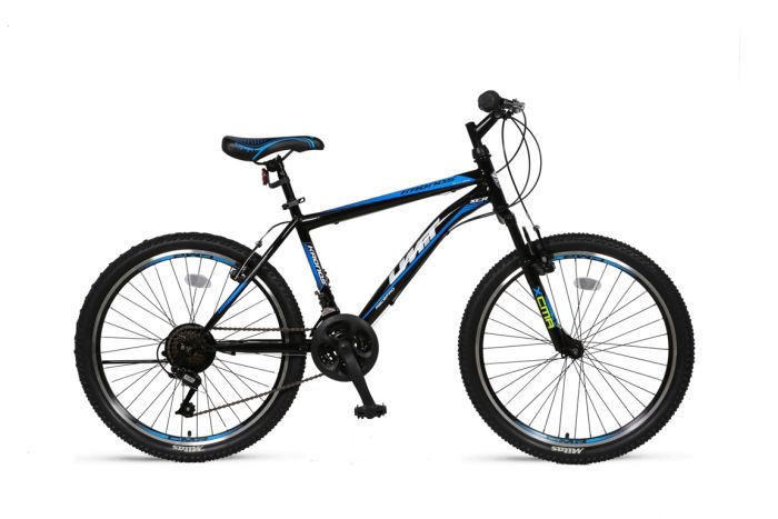 24 inch Umit Kronos Mountainbike – Blauw/Zwart