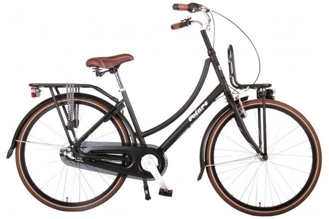 Volare Excellent Kinderfiets - Meisjes - 26 inch - Zwart - Shimano Nexus 3  versnellingen - 95% afgemonteerd