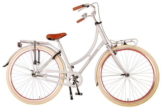 Hong Kong filter vasteland Volare Classic Oma Damesfiets - 28 inch - 45 centimeter - Mat Zilver