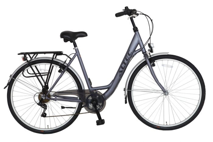 Altec Metro 28 inch Damesfiets Grijs – 7 versnellingen