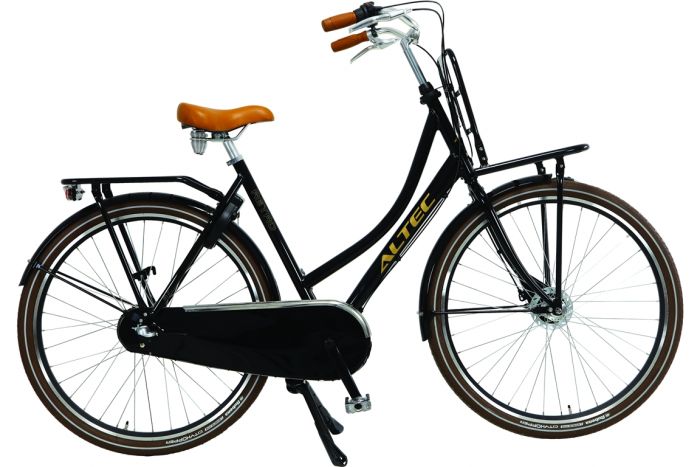 Altec Retro 28 inch Transportfiets - Zwart