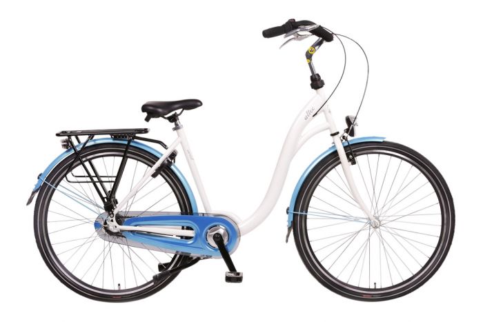 Altec Sweet moederfiets 28 inch - Wit/Blauw