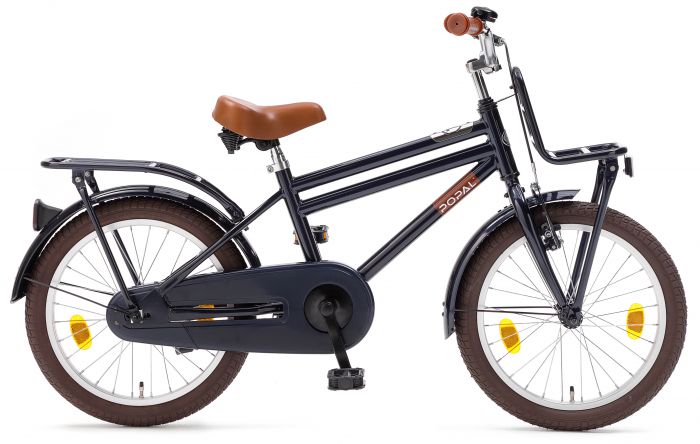 Popal Cooper Jongensfiets 18 inch - Donkerblauw