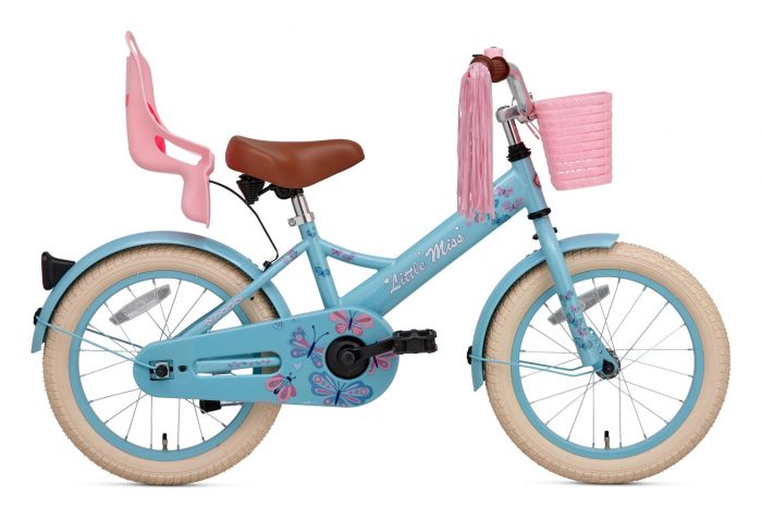 Vervloekt Net zo Bijdrager SuperSuper Little Miss Meisjesfiets 16 inch - Turquoise