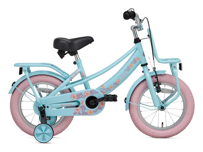 Popal Lola Meisjesfiets 14 inch - Wit