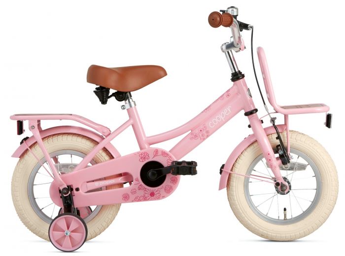 wasserette Bekritiseren hoe Popal Cooper Bamboo Meisjesfiets 12 inch - Roze