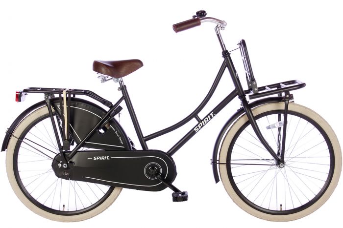 Spirit Omafiets 24 inch - Zwart