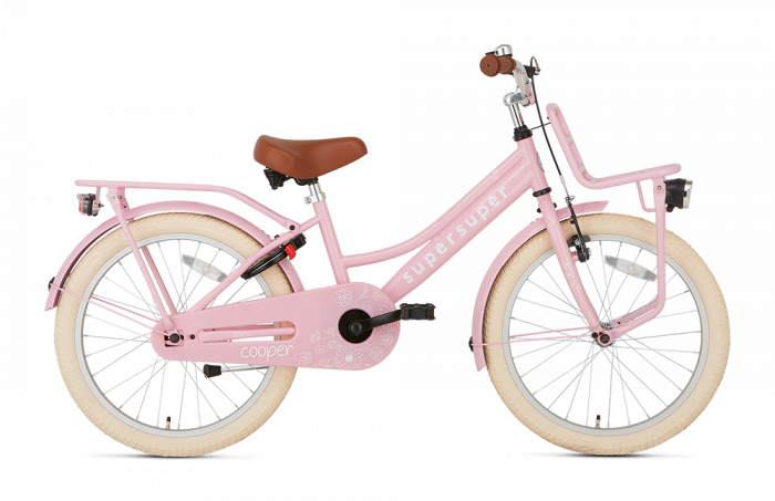 SuperSuper Cooper Meisjesfiets 20 inch Roze