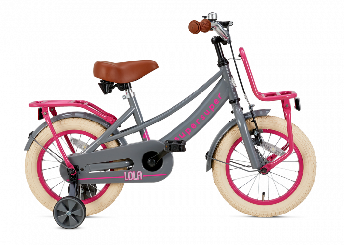 Met pensioen gaan Fotoelektrisch Indica Popal Lola Meisjesfiets 14 inch - Wit