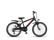 Altec Dakota Mountainbike 22 inch - Zwart/Rood
