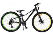 Volare Gradient Jongensfiets 26 inch 7V - Zwart/ Geel/ Groen