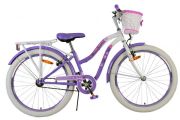 Volare Lovely Kinderfiets - Meisjes - 24 inch - Paars - Twee handremmen
