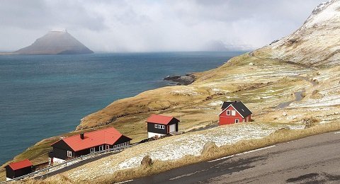 Fietsen op de Faeröer Eilanden