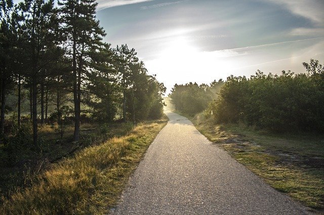 Fietstip in Nederland fietstochten op het eiland Ameland 