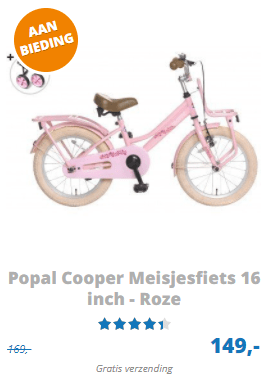 Popal Cooper kinderfiets